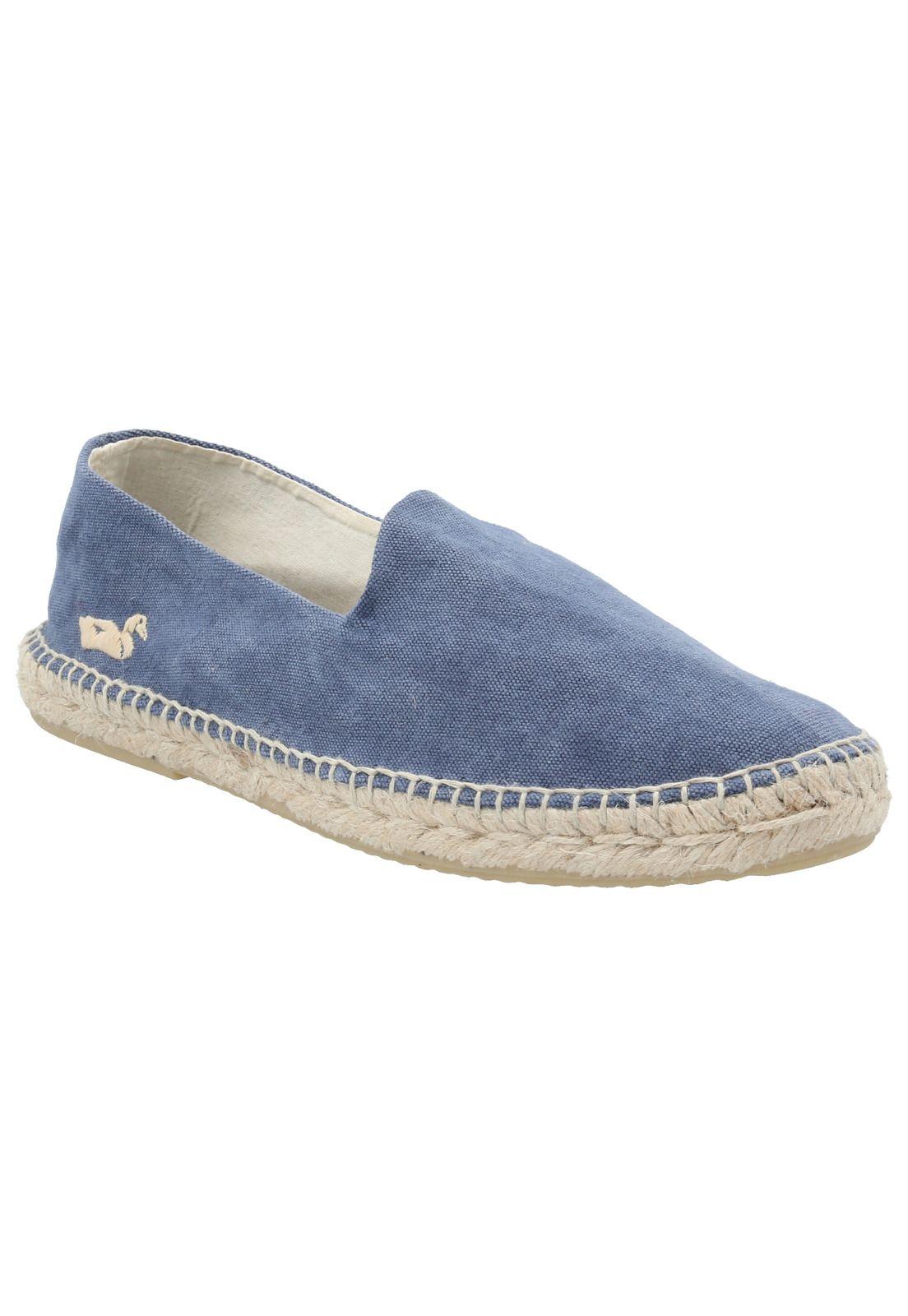 Alpargata Hombre Luchan Azul Marino -1