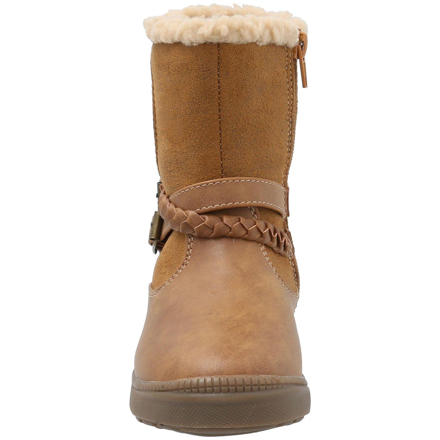 Bota Niña Julieta Camel-3