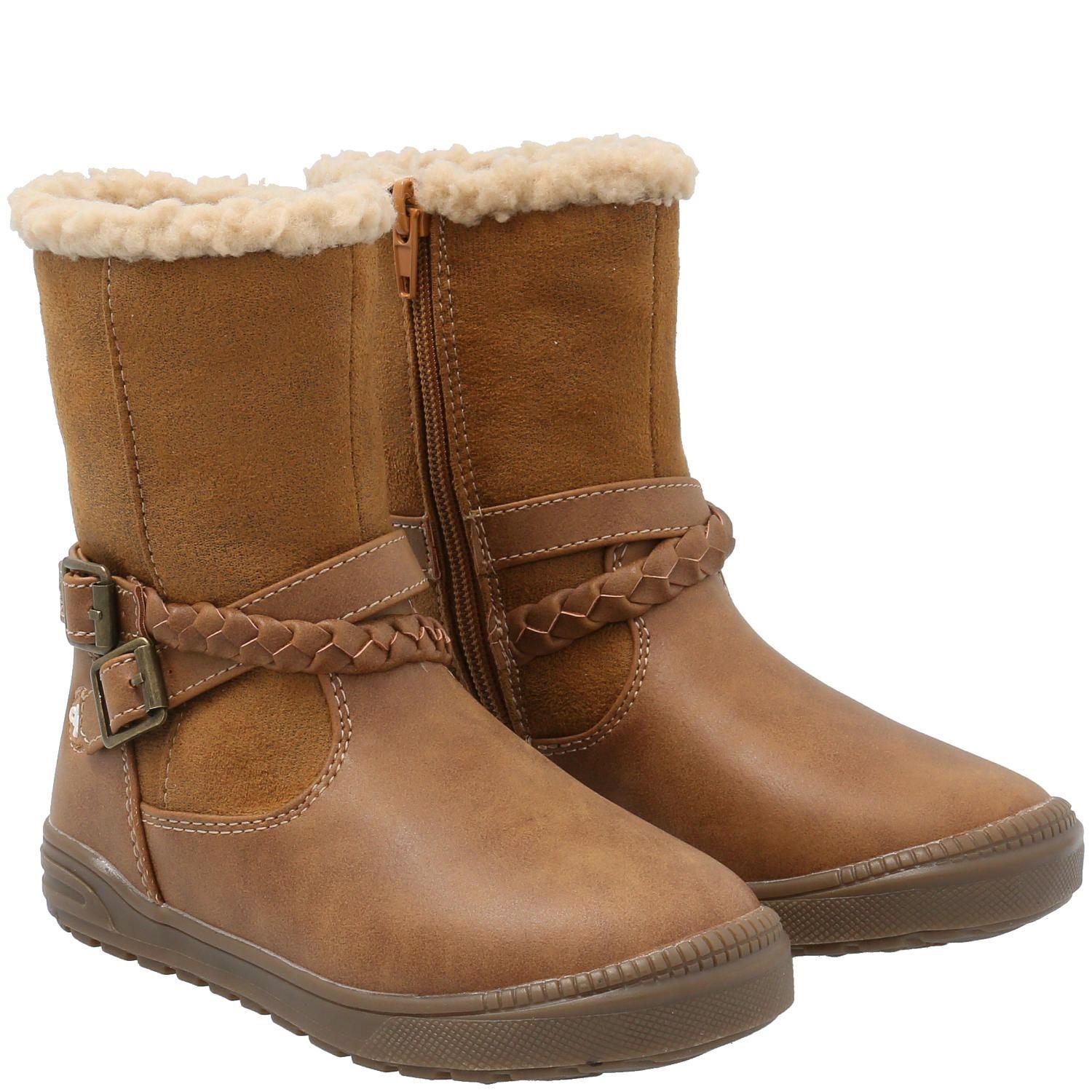 Bota Niña Julieta Camel-7