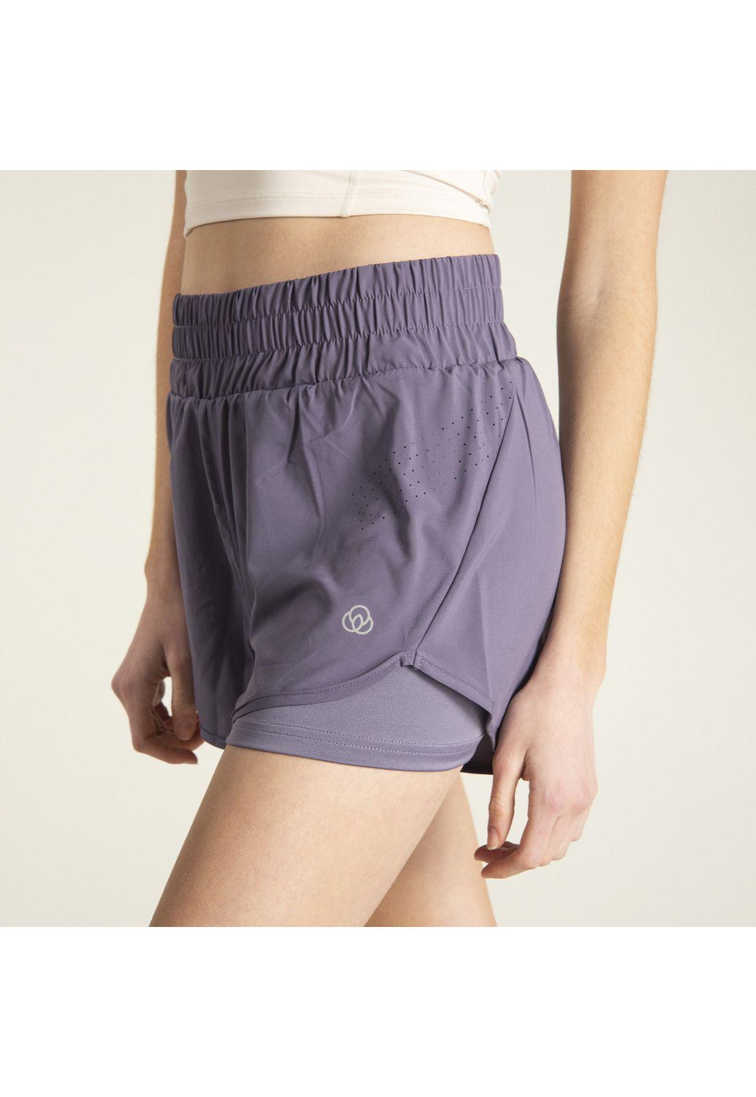 Short Mujer 2 in 1 Uva-4