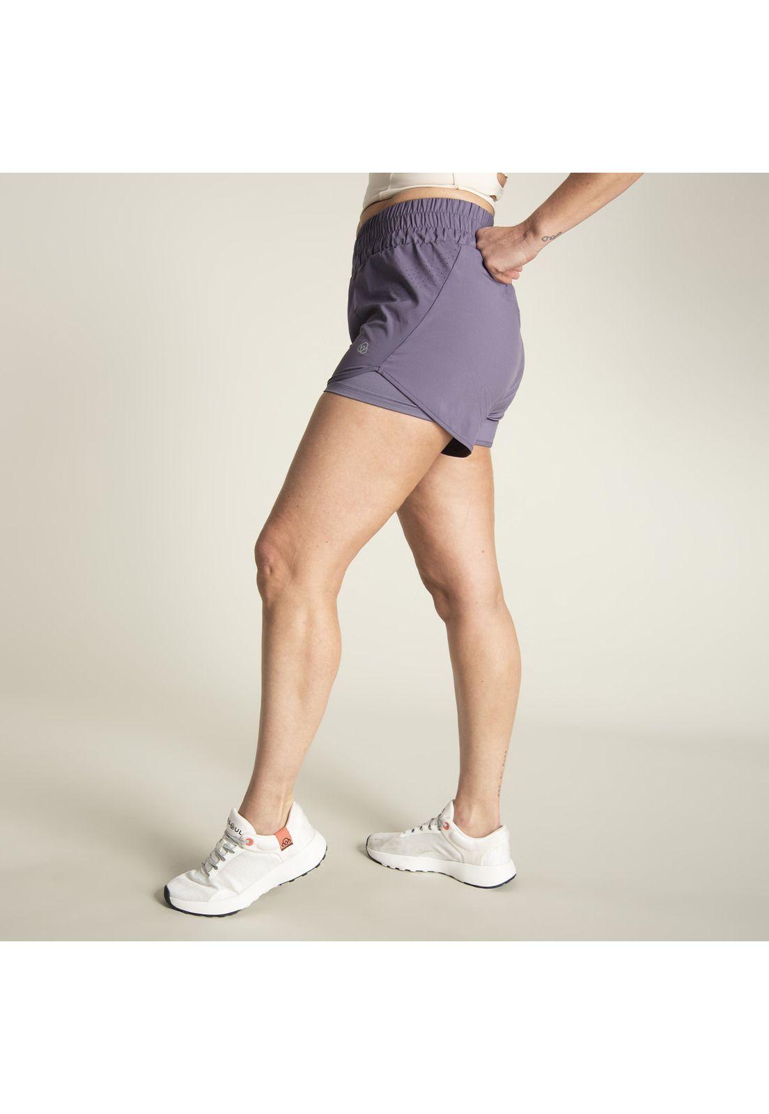 Short Mujer 2 in 1 Uva-5