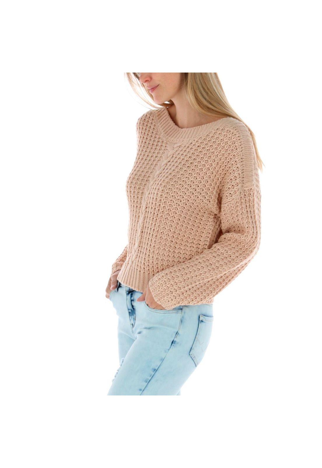 Sweater Mujer Morgan Sweater Rosa-1