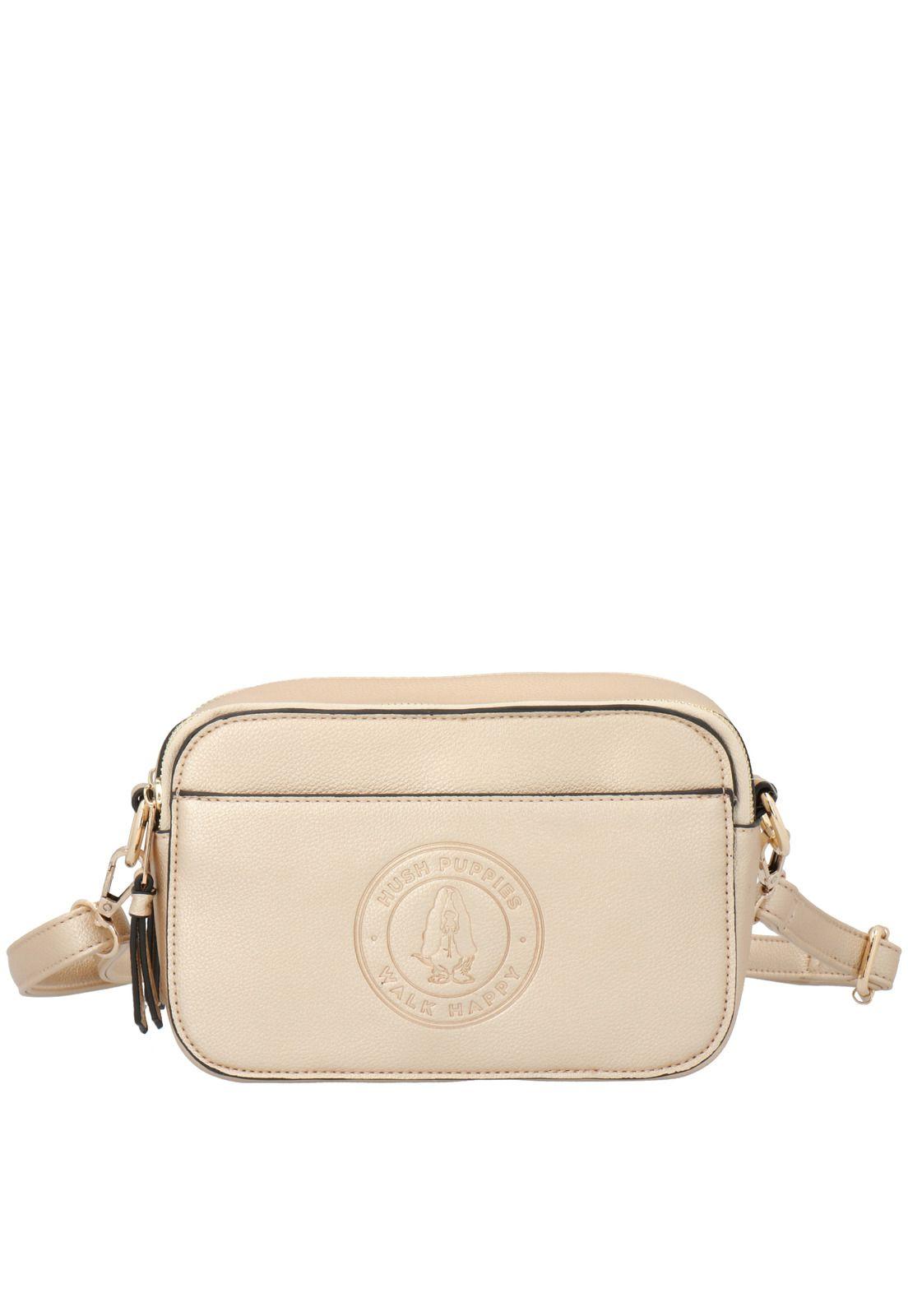 Cartera Allie Cross Dorado Mujer-0