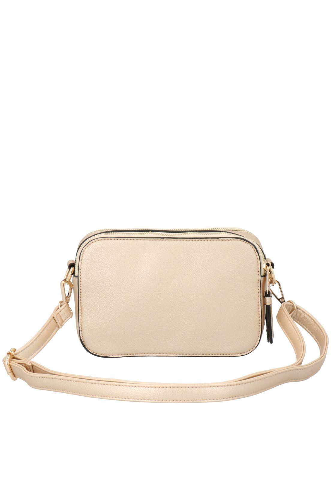 Cartera Allie Cross Dorado Mujer-2