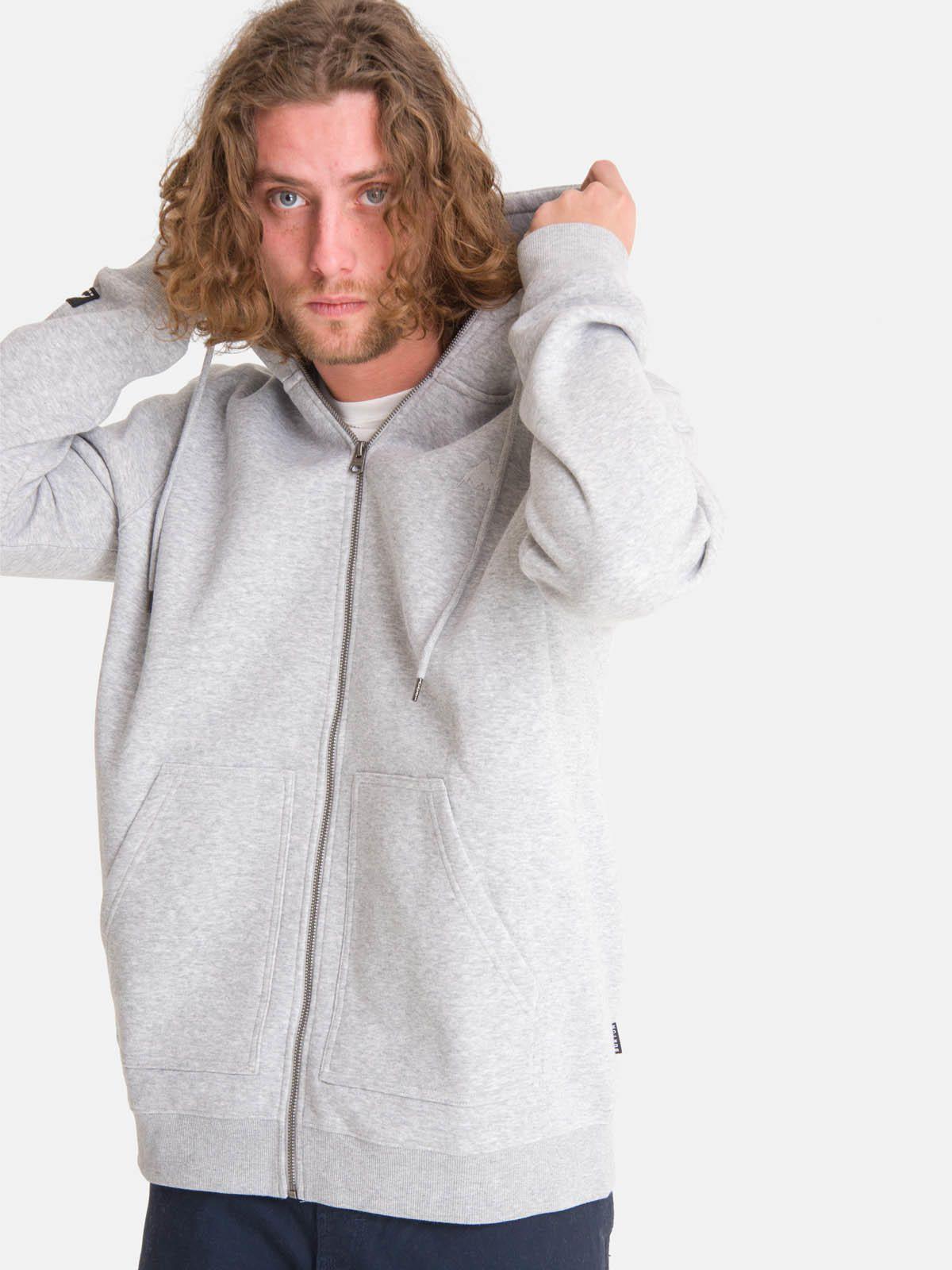 Polerón Hombre Elemental Hoodie Gris-1