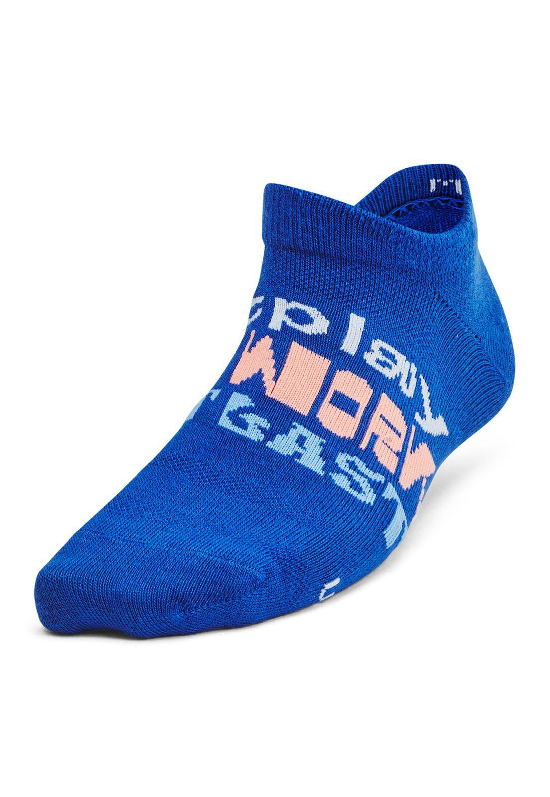 Pack 6 Calcetines low Essential niños Azul-0