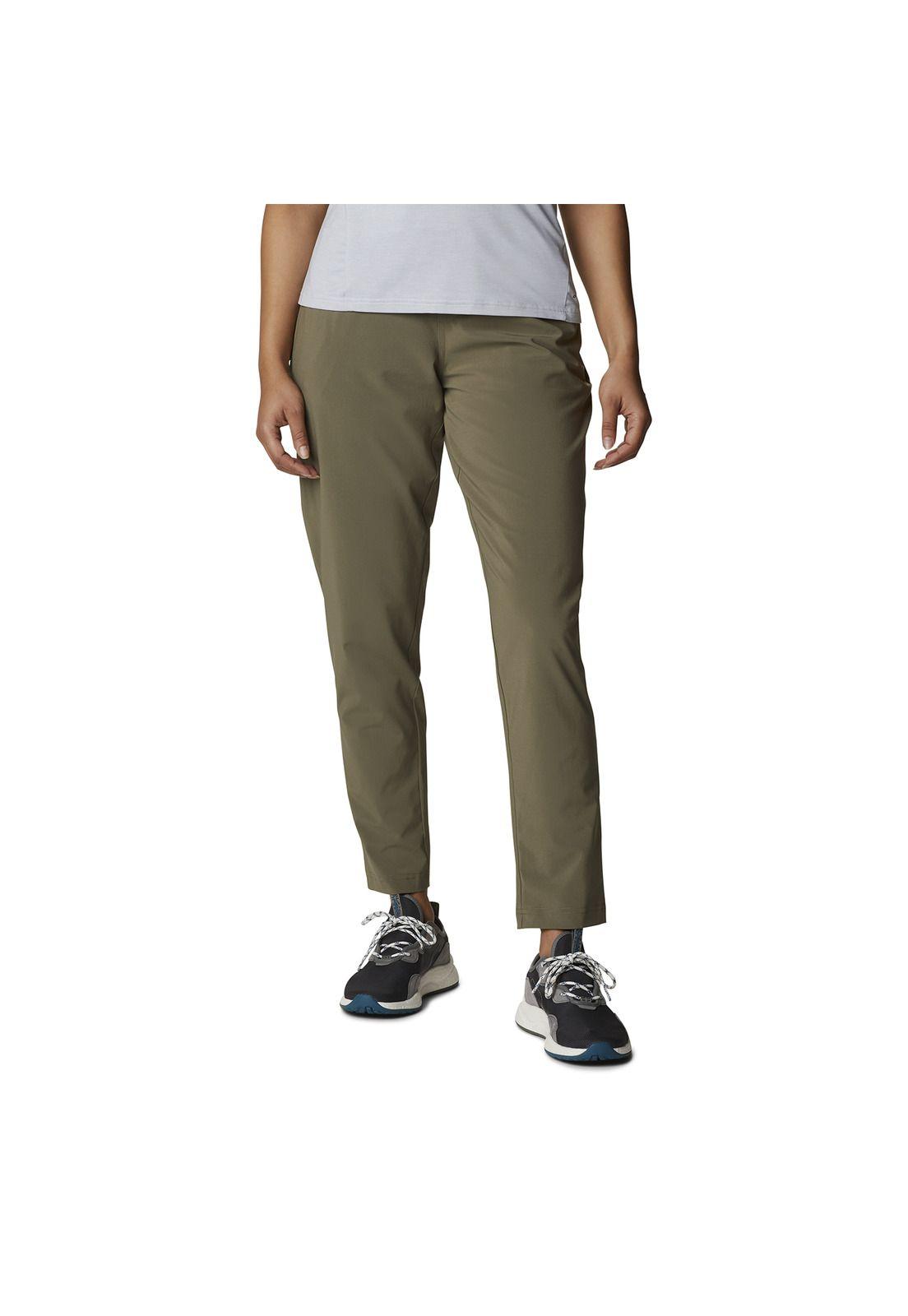 Pantalon Mujer Pleasant Creek Core Gris-0