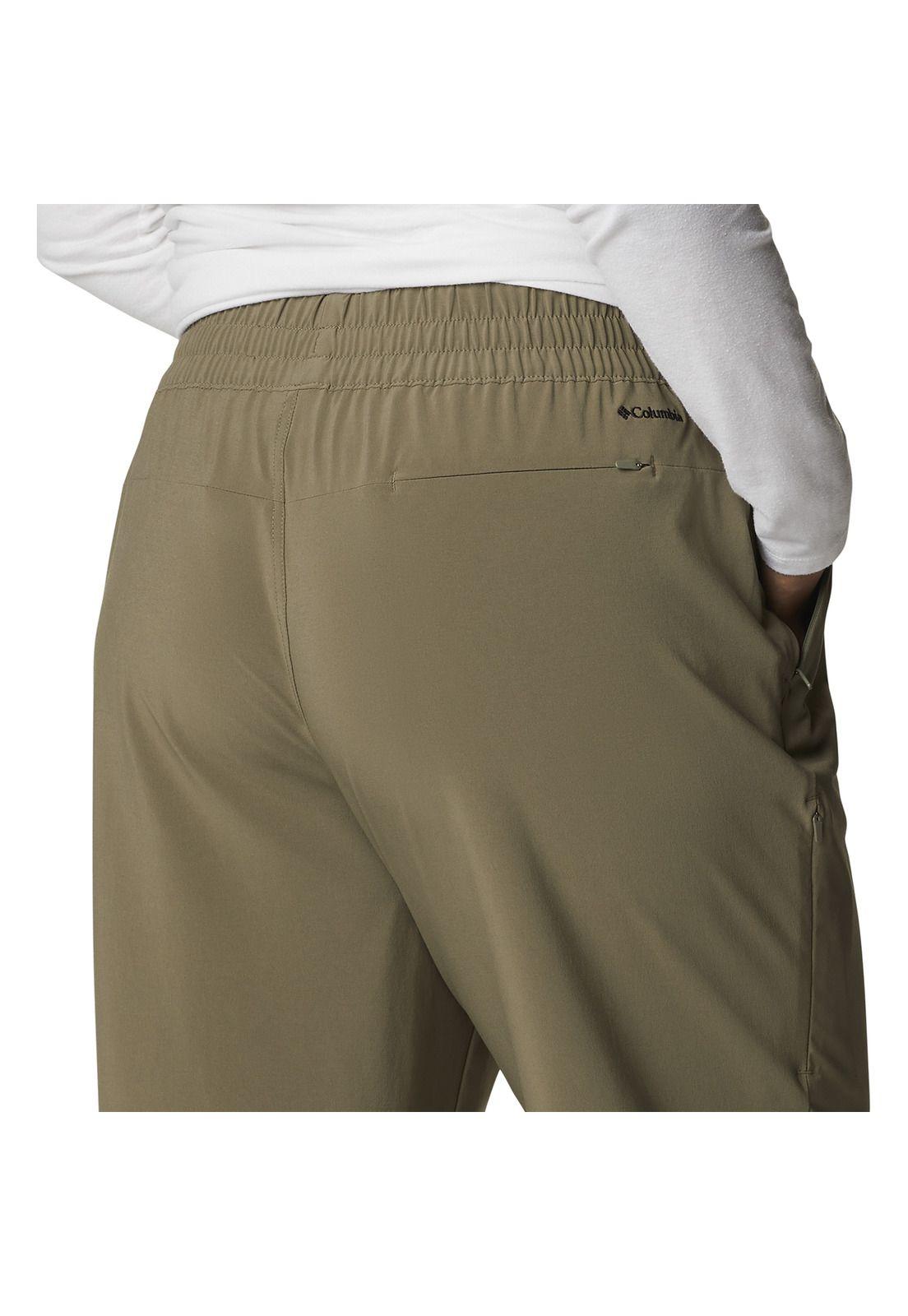 Pantalon Mujer Pleasant Creek Core Gris-3