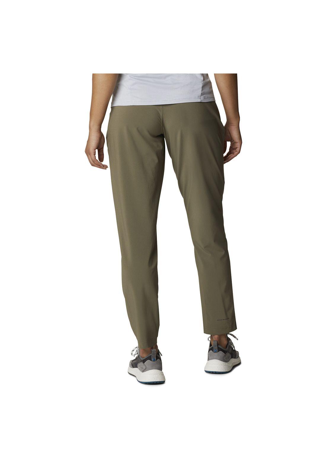 Pantalon Mujer Pleasant Creek Core Gris-4