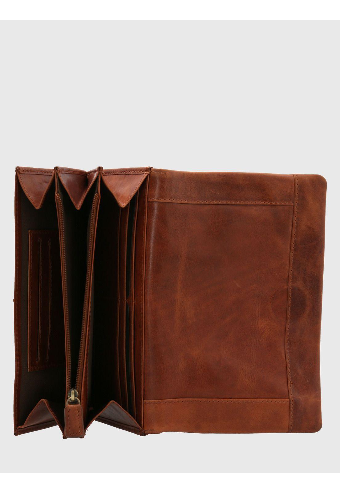 Billetera Cuero Caramelo Om Rother Mujer-2