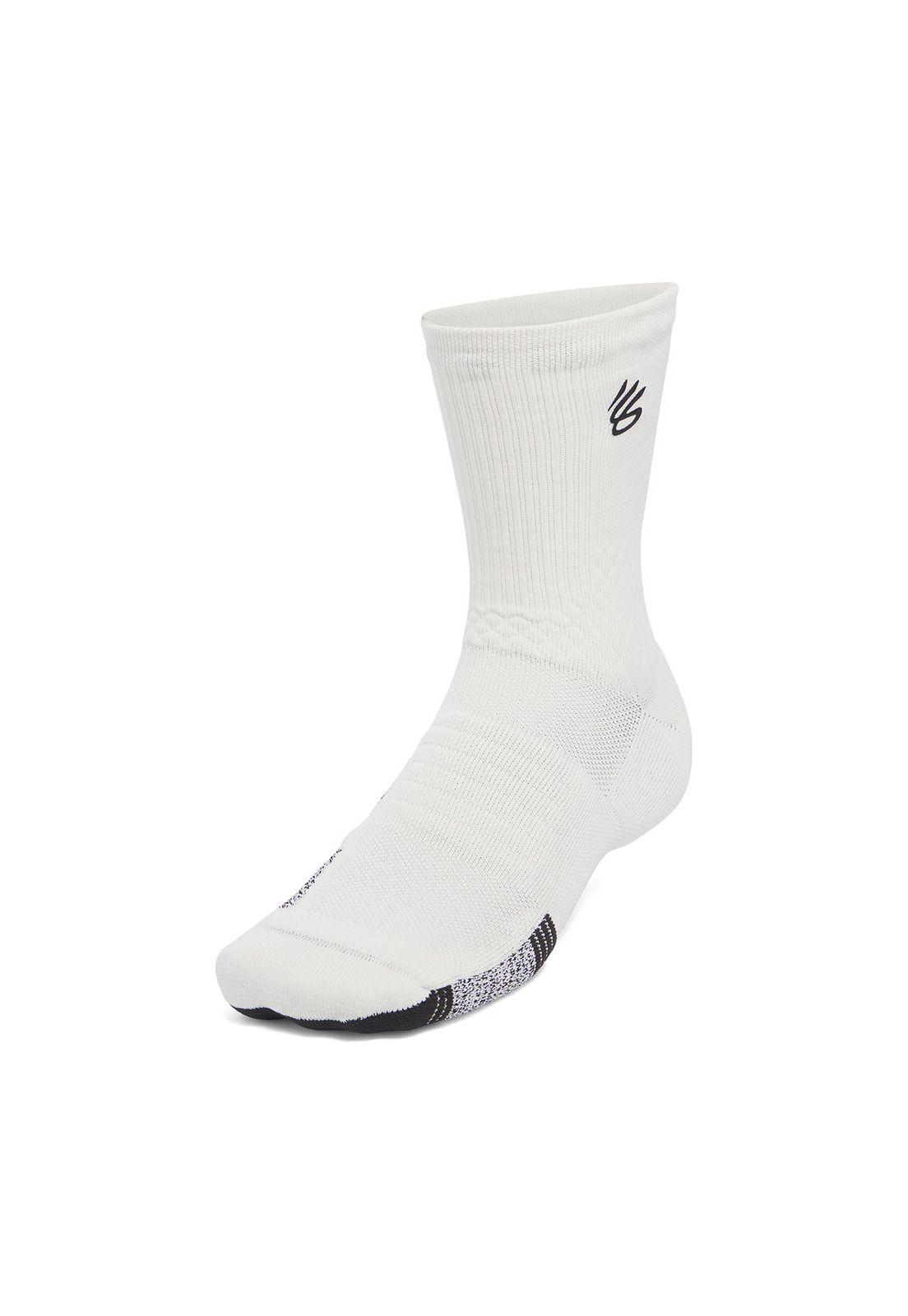 Calcetín deportivo Curry Blanco Unisex-0