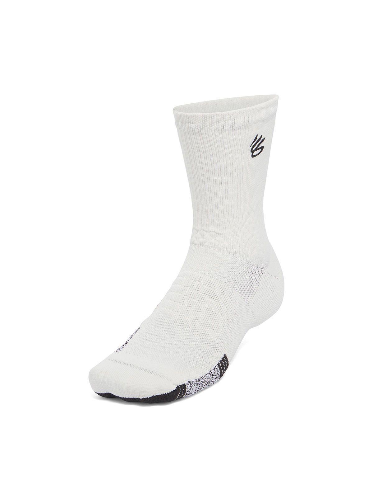 Calcetín deportivo Curry Blanco Unisex-0
