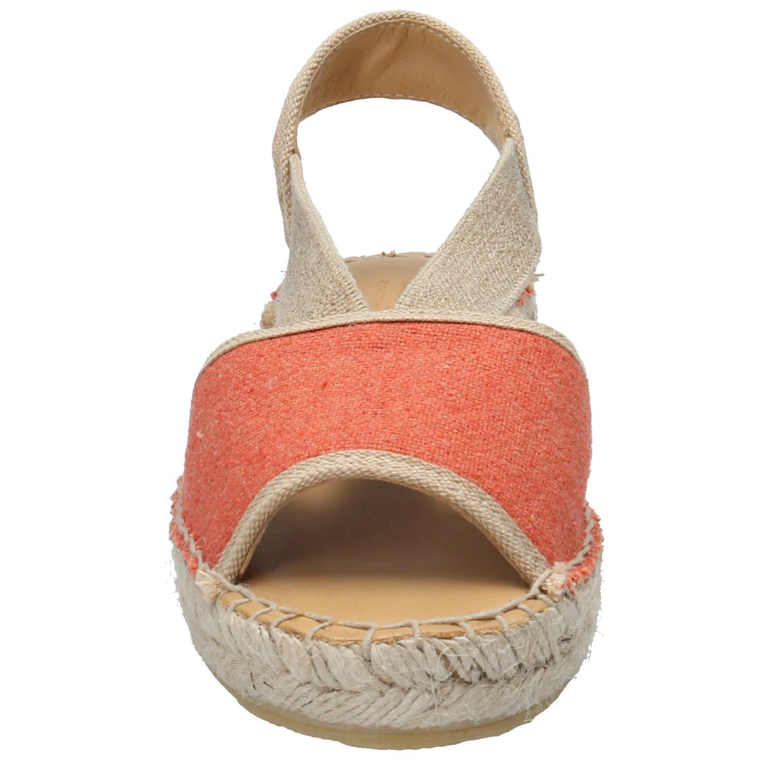 Sandalia Mujer Tete Naranja-3