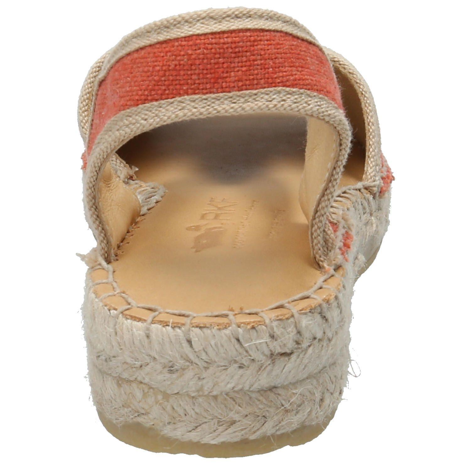 Sandalia Mujer Tete Naranja-6