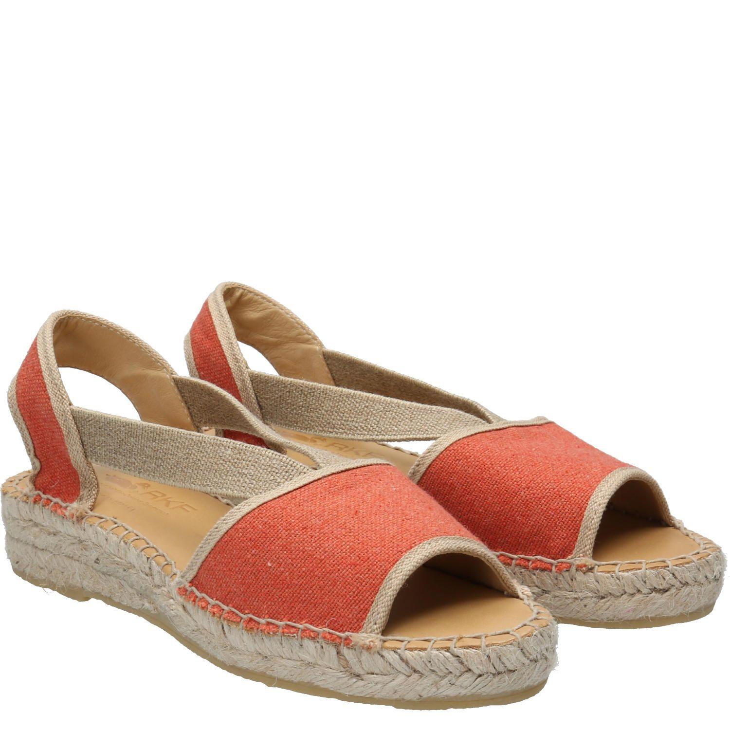 Sandalia Mujer Tete Naranja-7