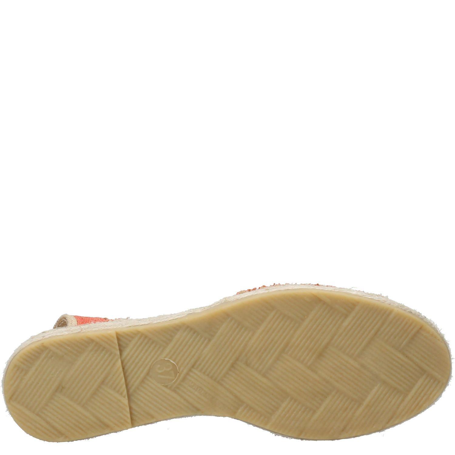 Sandalia Mujer Tete Naranja-8