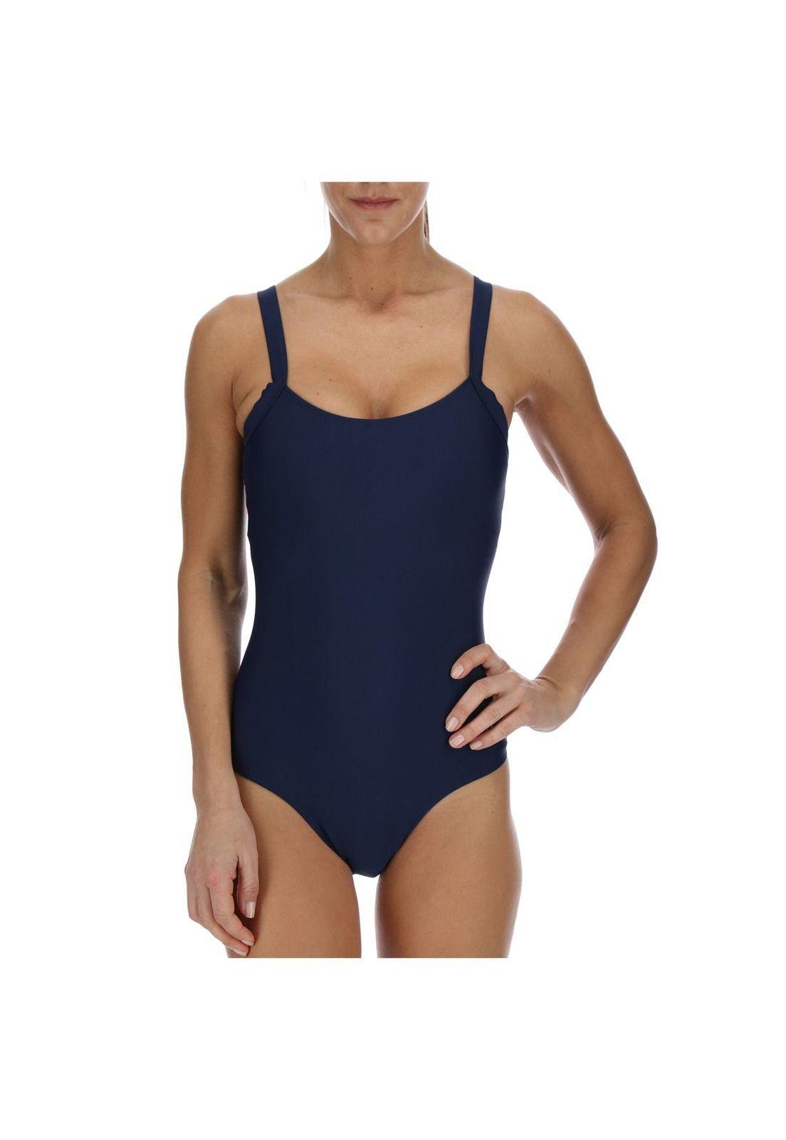 Traje De Bano Swimsuit  Asha Azul-0