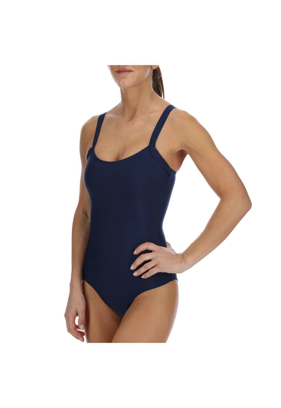 Traje De Bano Swimsuit  Asha Azul-1