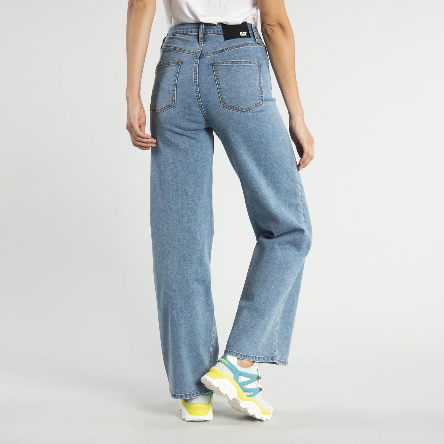 Jeans Mujer W Local Denim Wide L Denim-2