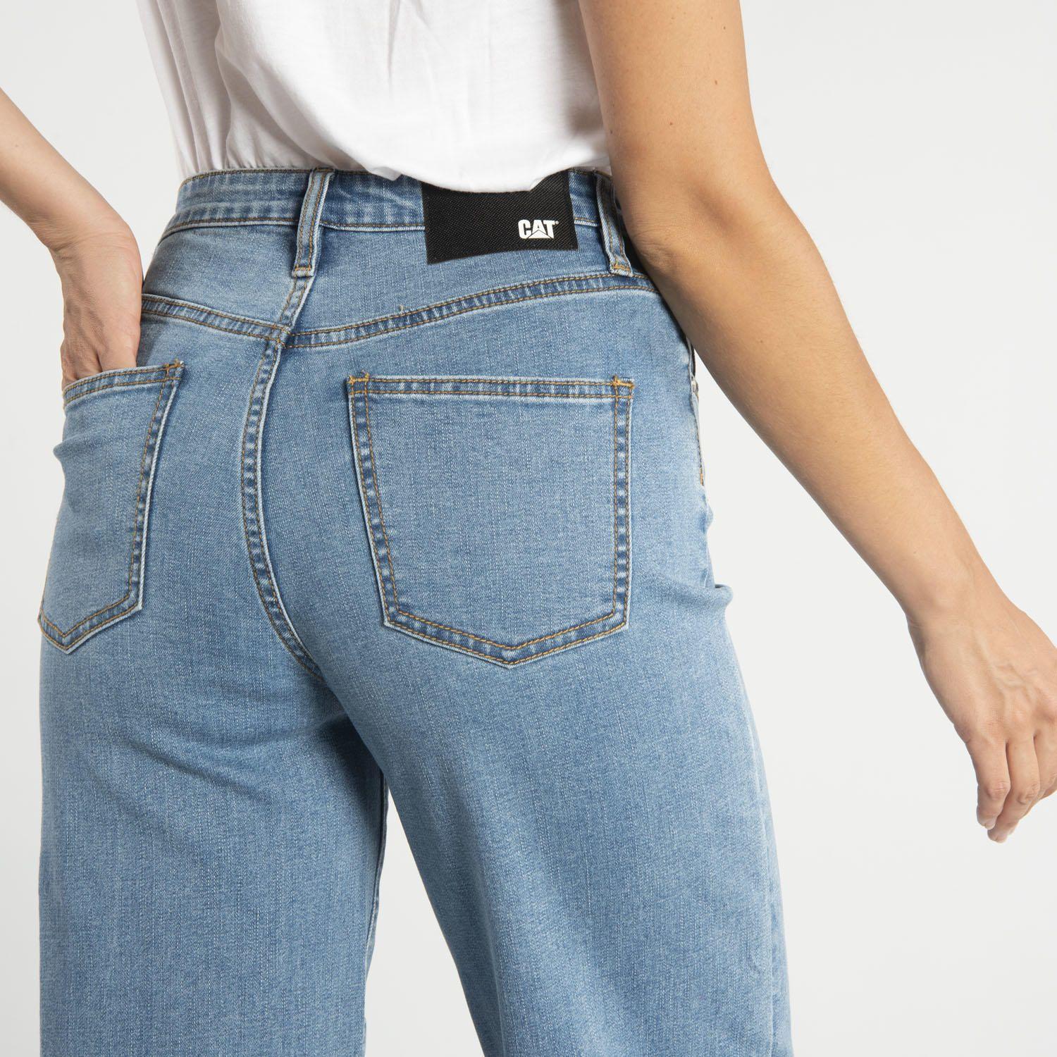 Jeans Mujer W Local Denim Wide L Denim-3