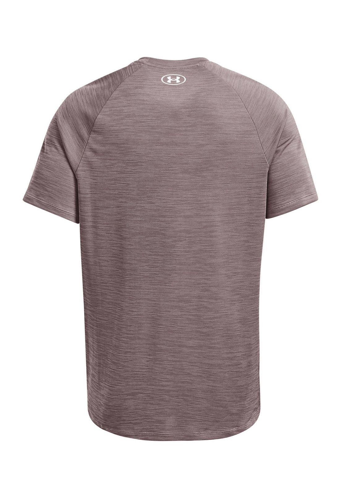Polera manga corta Tech para hombre Gris-1