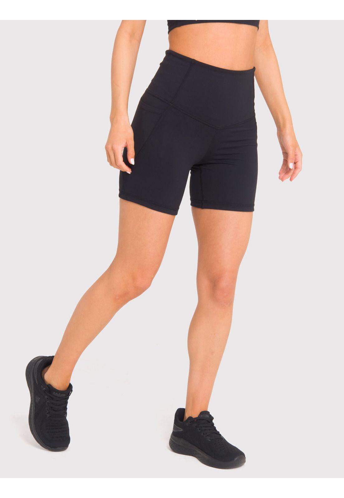 Calza Biker Mujer Cloe Negra-0