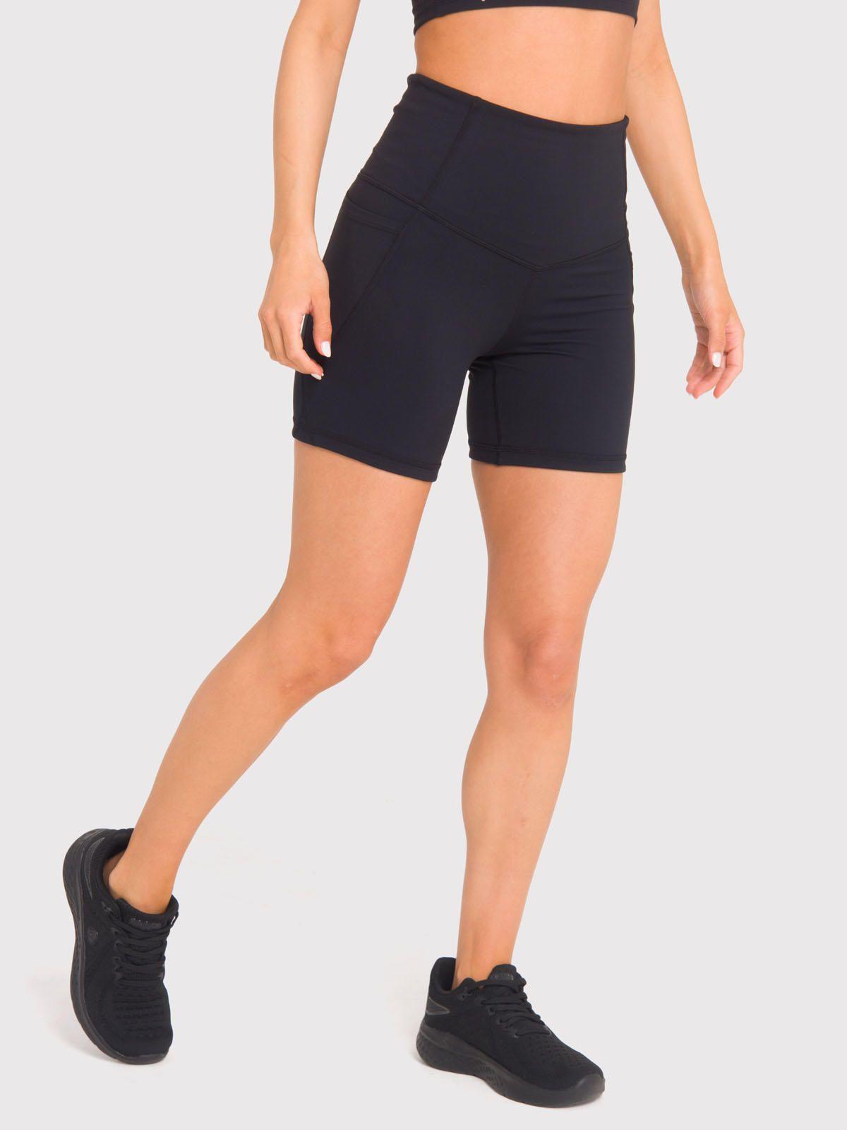 Calza Biker Mujer Cloe Negra-0