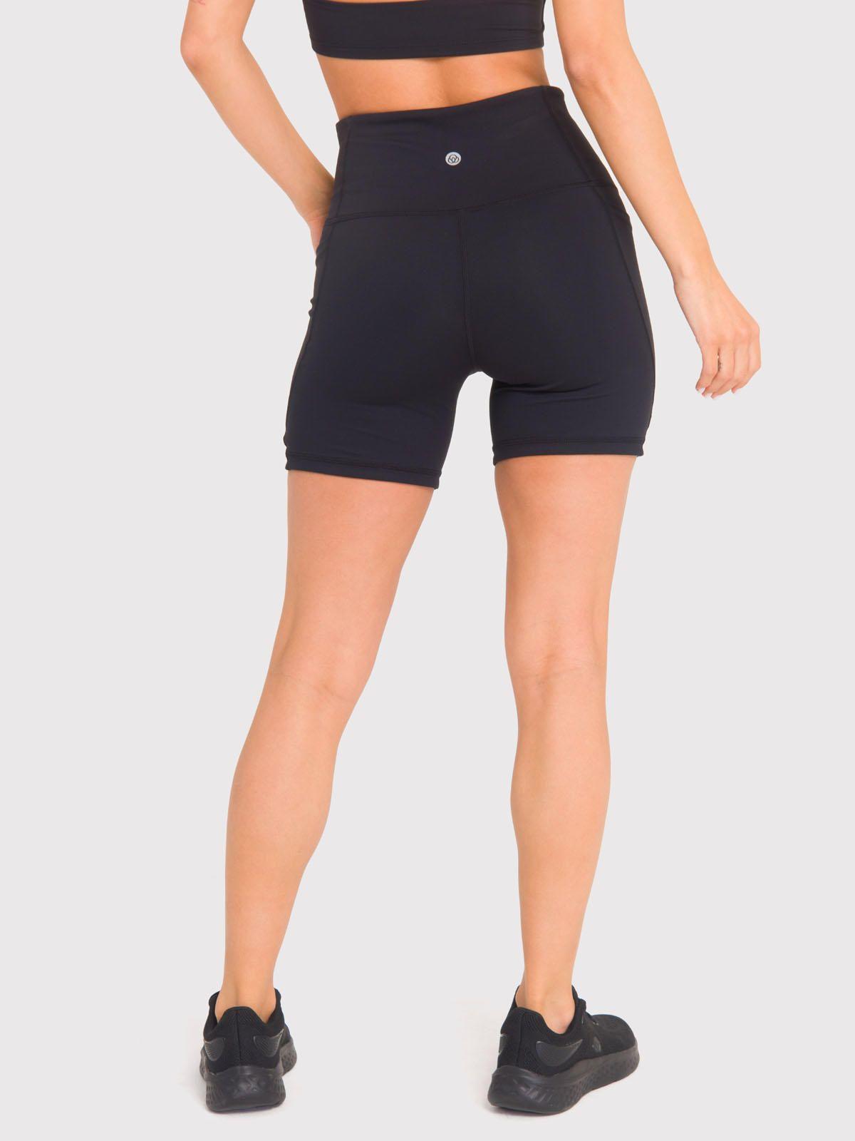 Calza Biker Mujer Cloe Negra-4