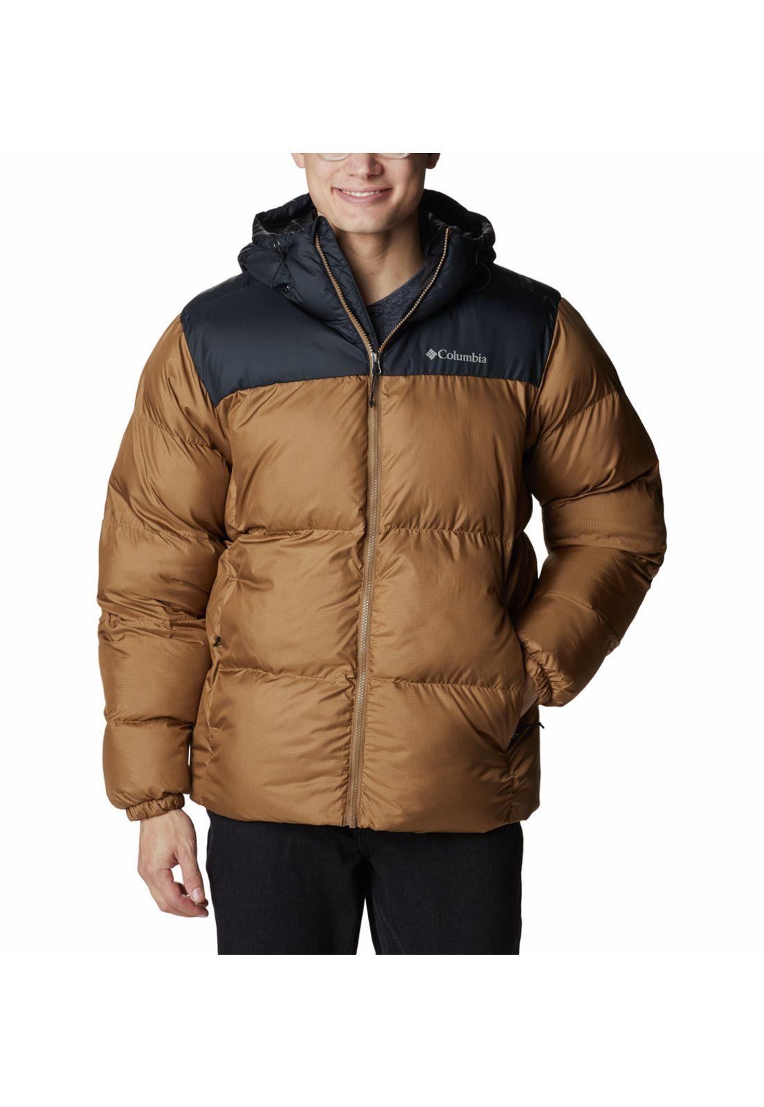 Parka Hombre Puffect Hooded Jkt Café-0