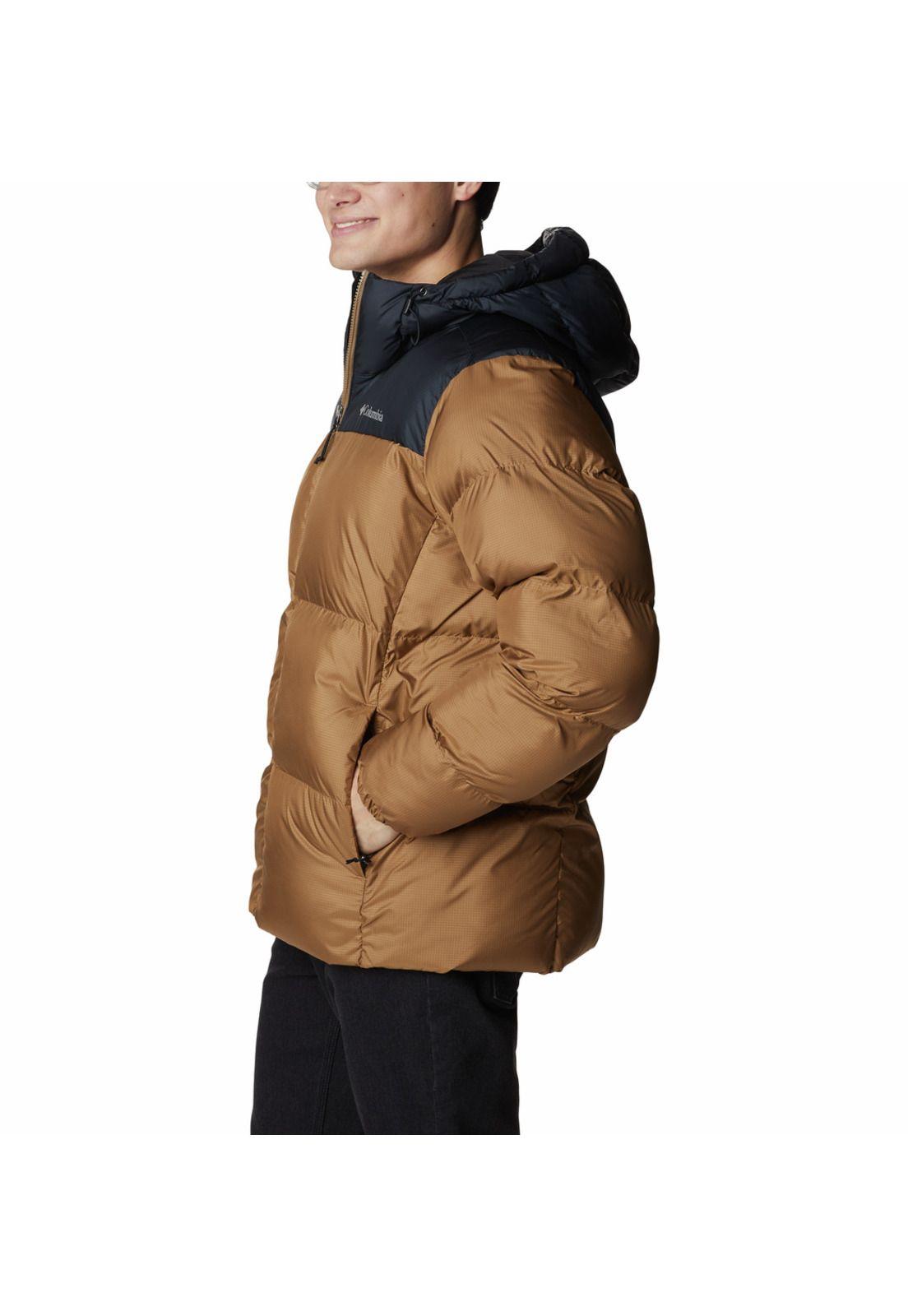 Parka Hombre Puffect Hooded Jkt Café-1