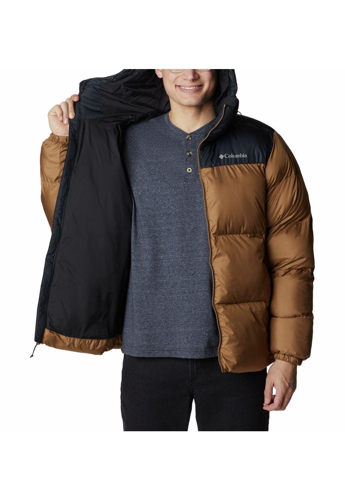 Parka Hombre Puffect Hooded Jkt Café-4