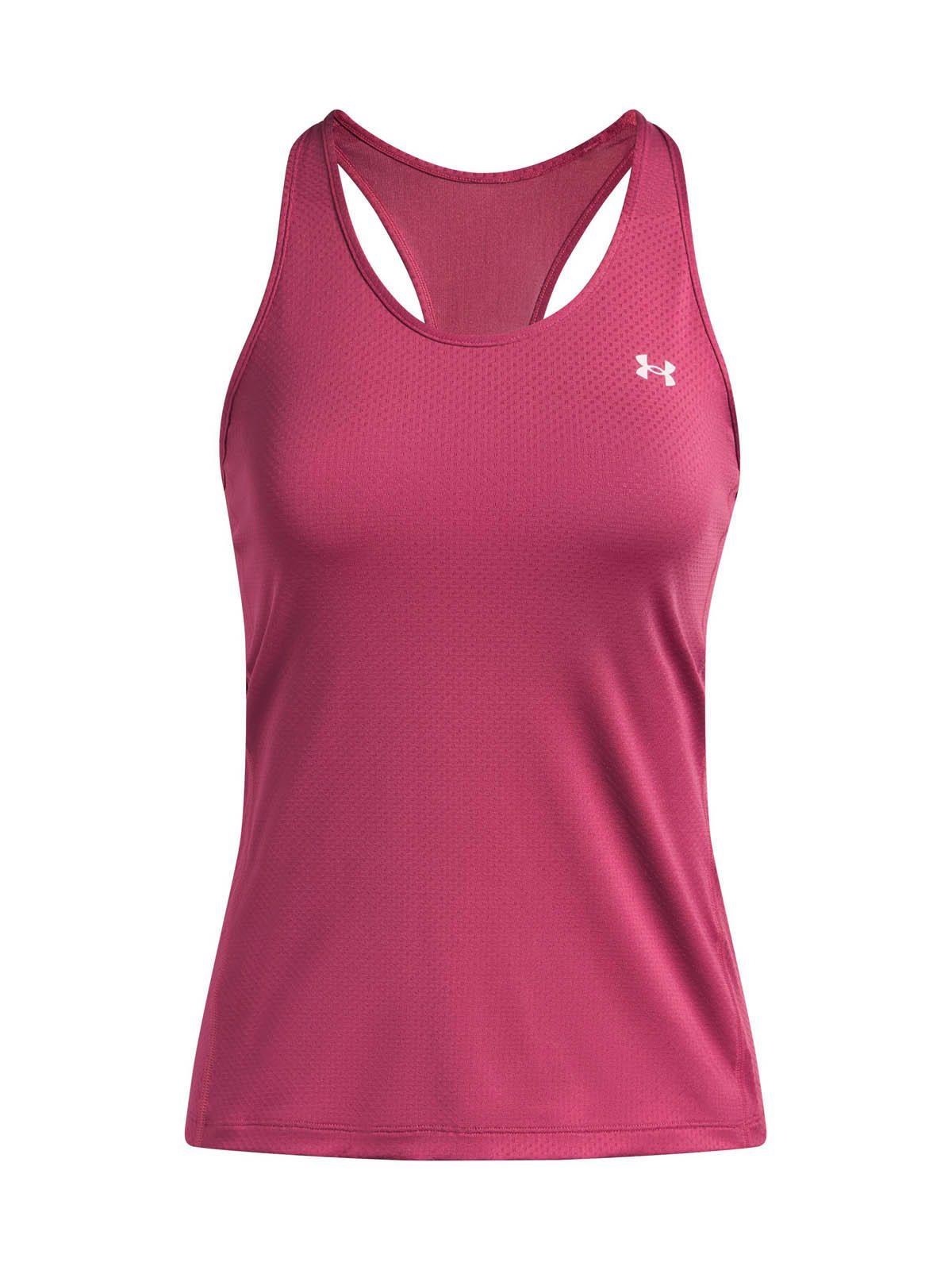 Polera Sin mangas Training  Mujer HeatGear Rojo Under Amour-0