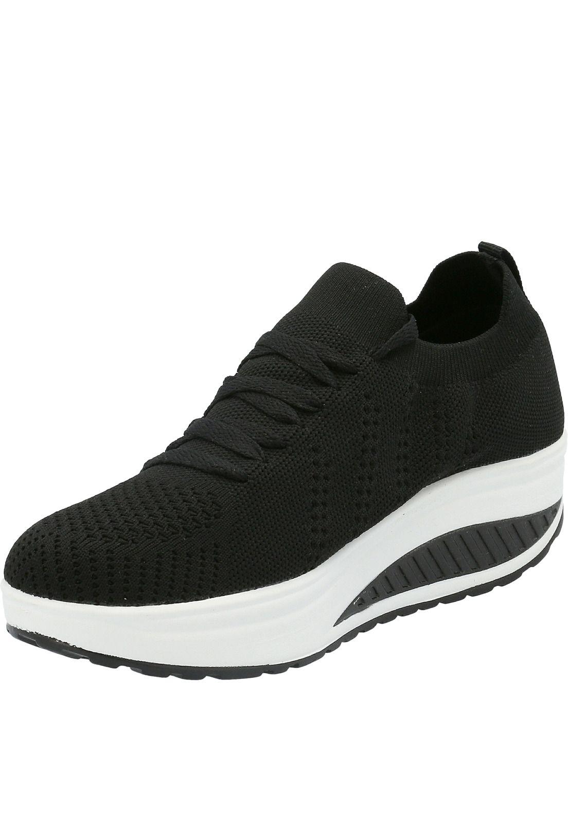 Zapatilla Mujer Miracle Negro-3