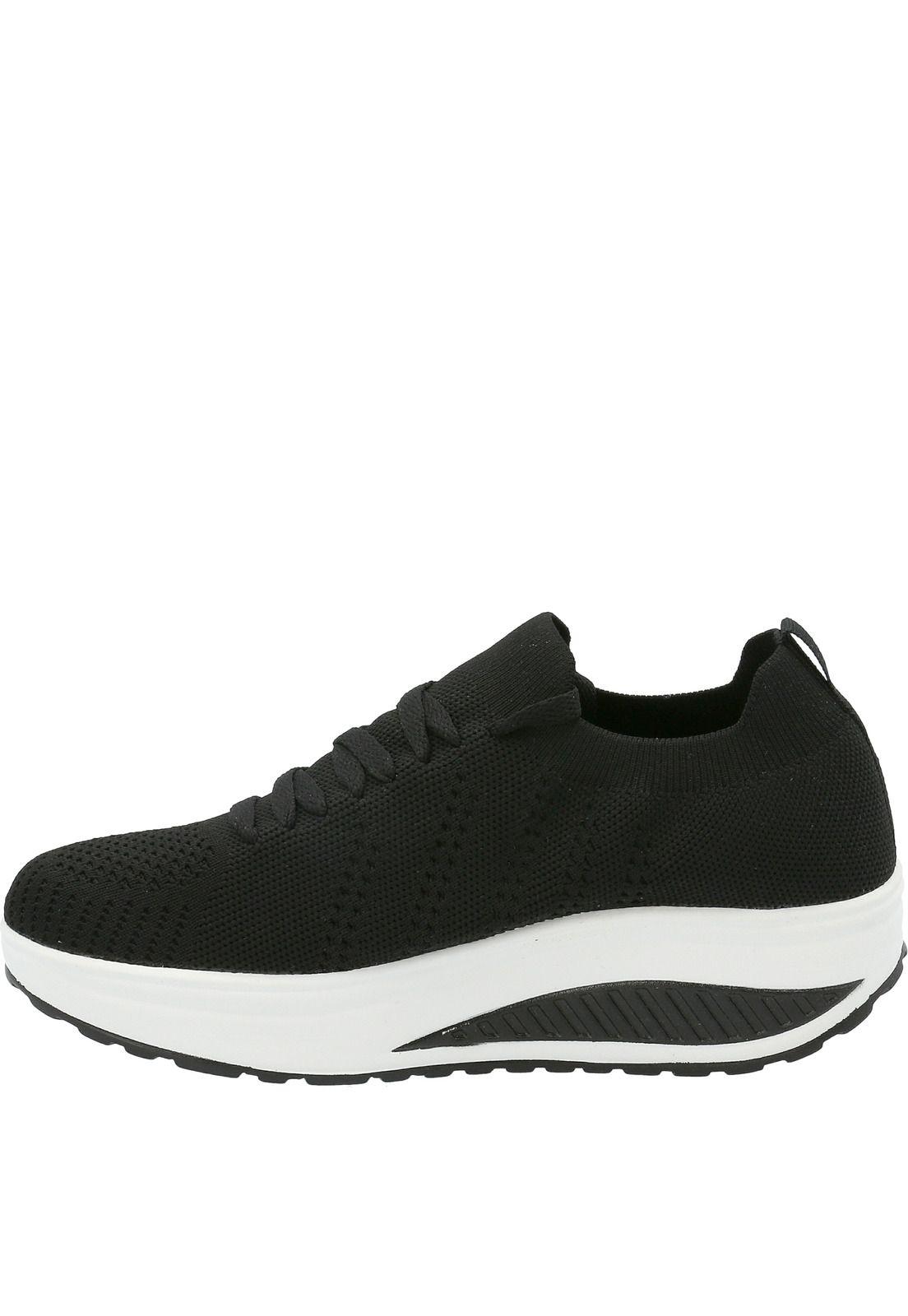 Zapatilla Mujer Miracle Negro-4