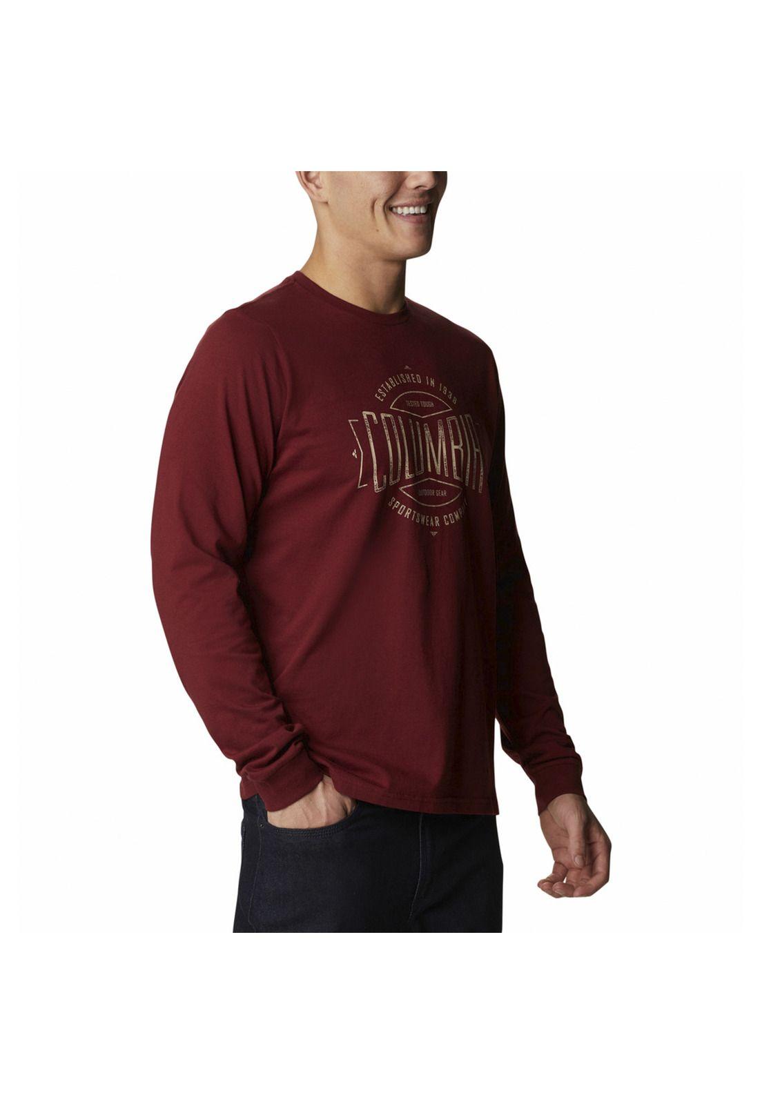 Polera Polo Hombre Brighton Woods Rojo-3