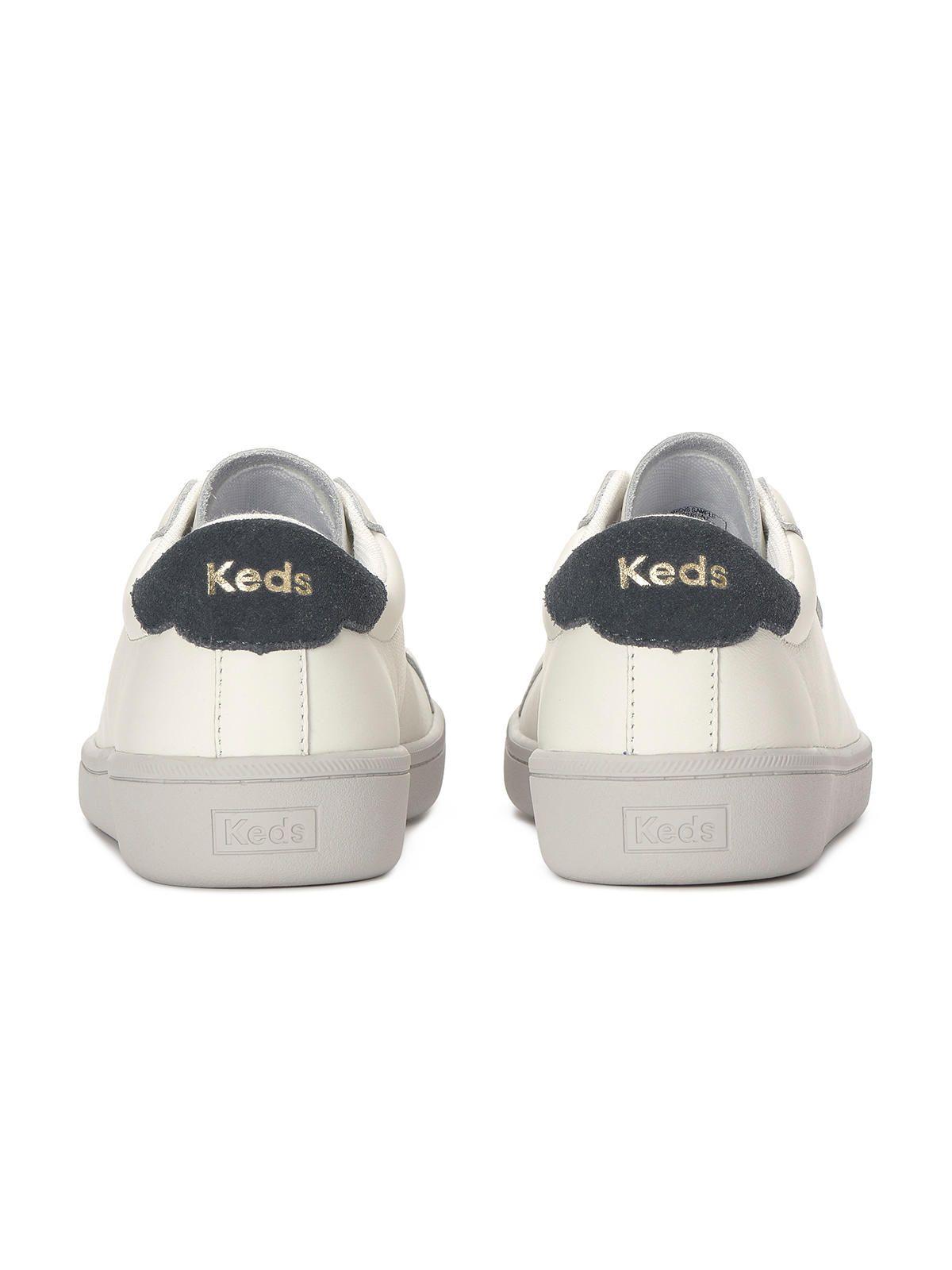 Zapatilla Cuero Mujer Ace Ii Leather Blanco-5