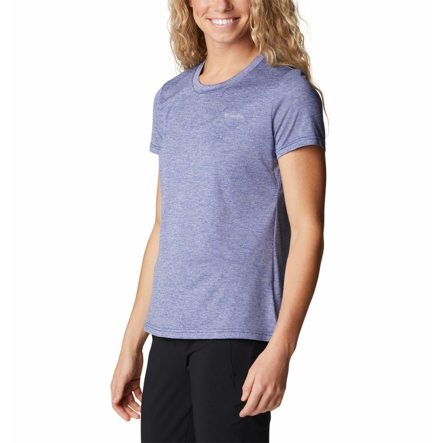 Polo Mujer Hike Ss Azul-0