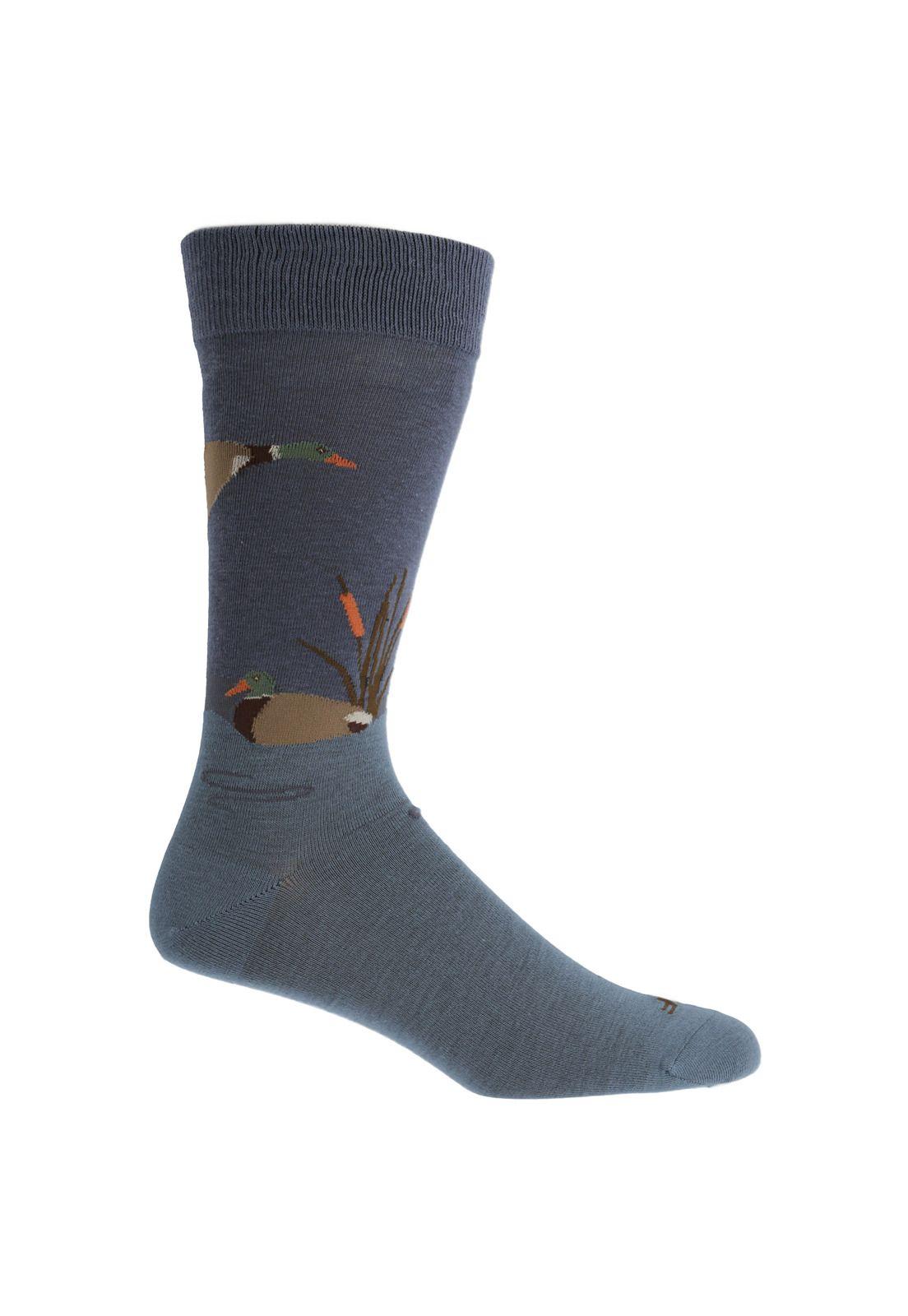 Calcetín Bambú Hombre Diff Duck Azul-2