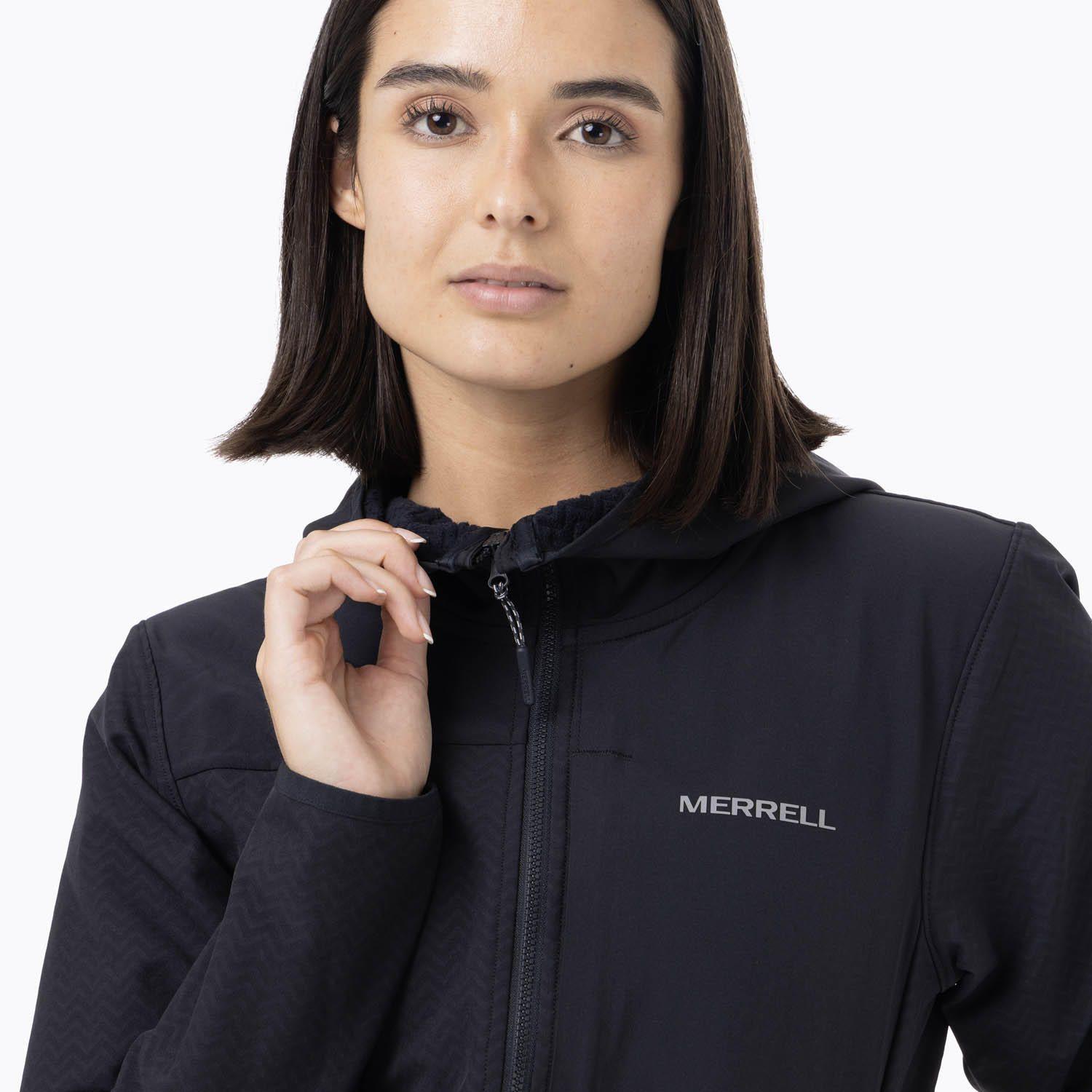 Polerón Mujer Mezeis Softshell Negro-6