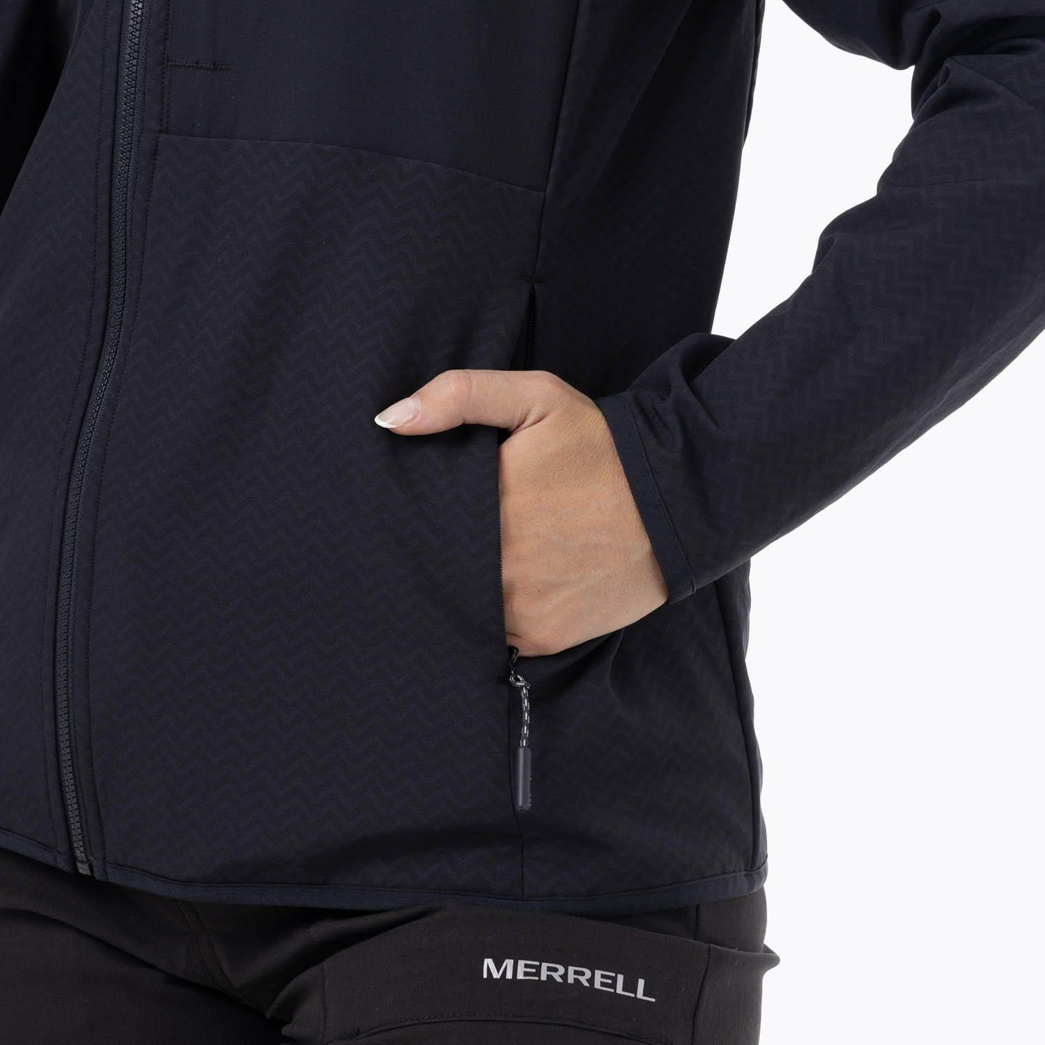 Polerón Mujer Mezeis Softshell Negro-7