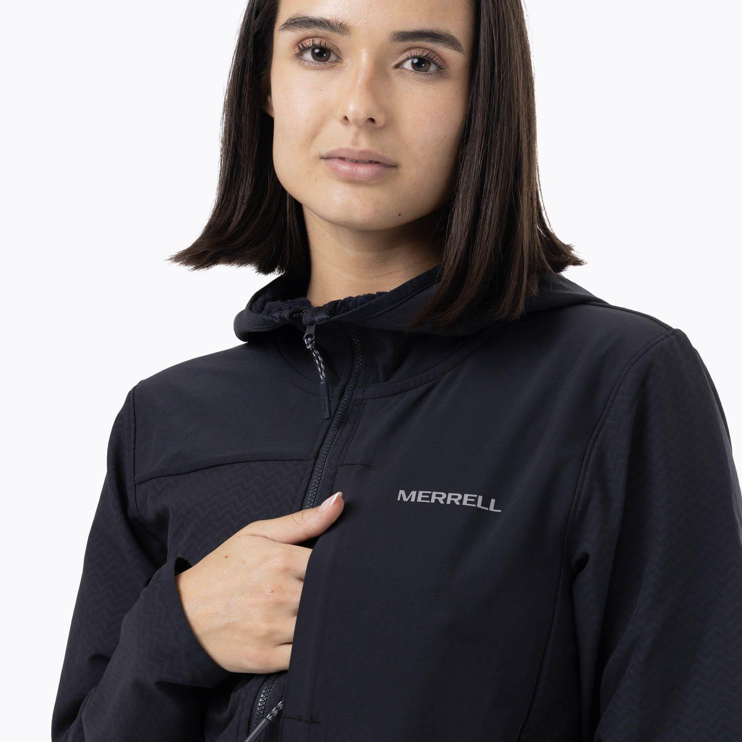 Polerón Mujer Mezeis Softshell Negro-8