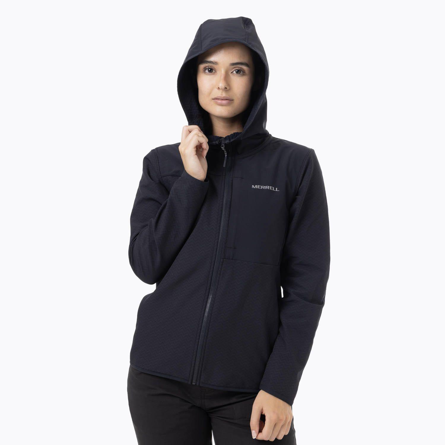 Polerón Mujer Mezeis Softshell Negro-5