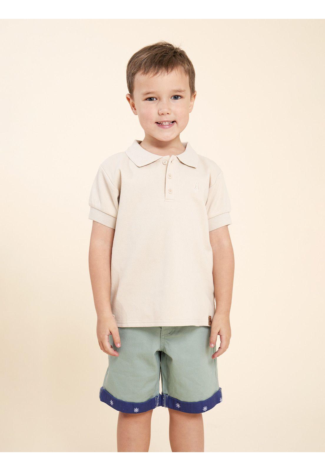 Short Niño Cameron Verde-3