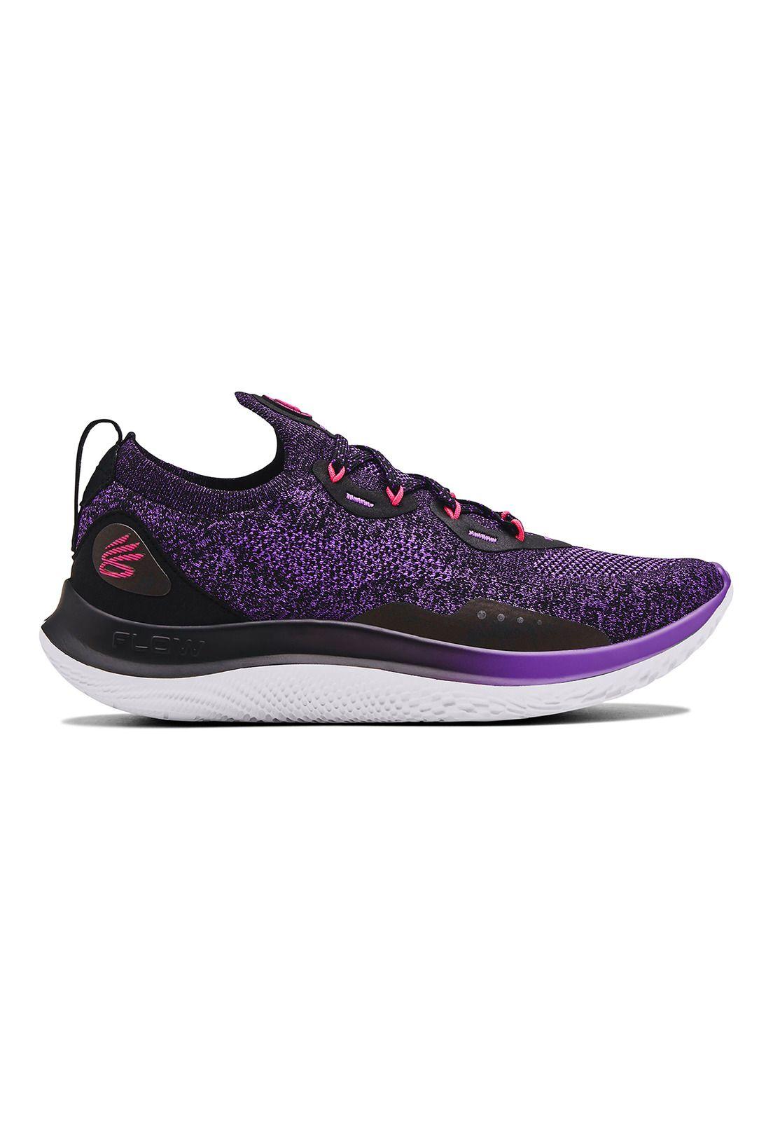 Zapatilla Under Armour Curry Flow Go-Blk Unisex Negro-0