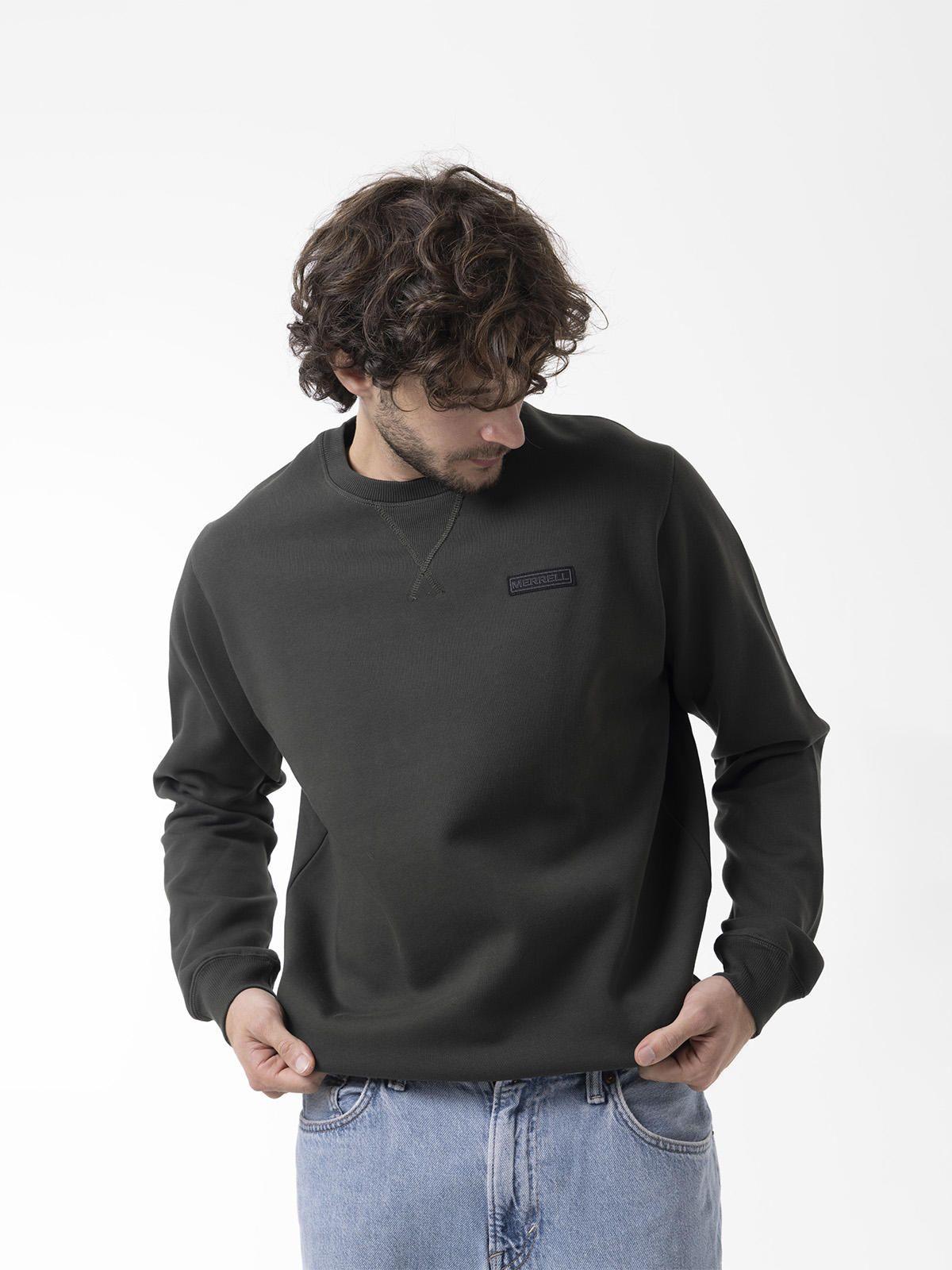 Polerón Hombre Urban Essential Crewneck Verde-0