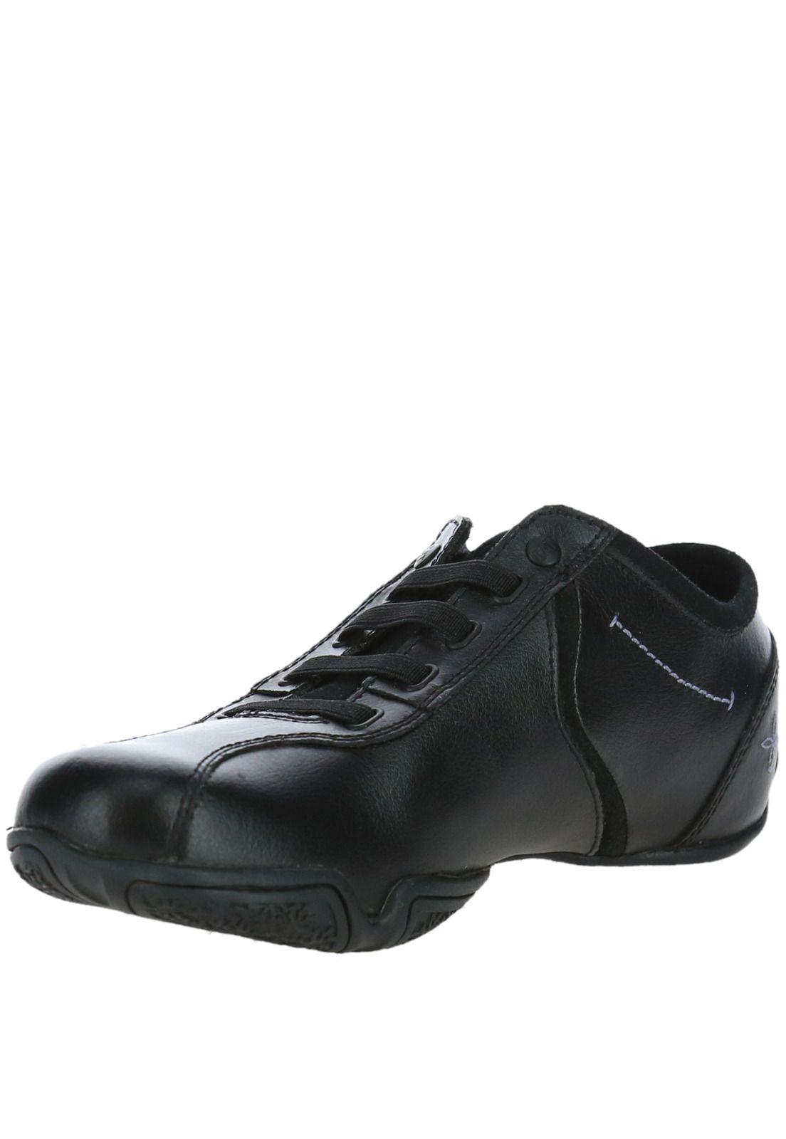 Zapatilla Mujer Colegio Skyline Negro-3