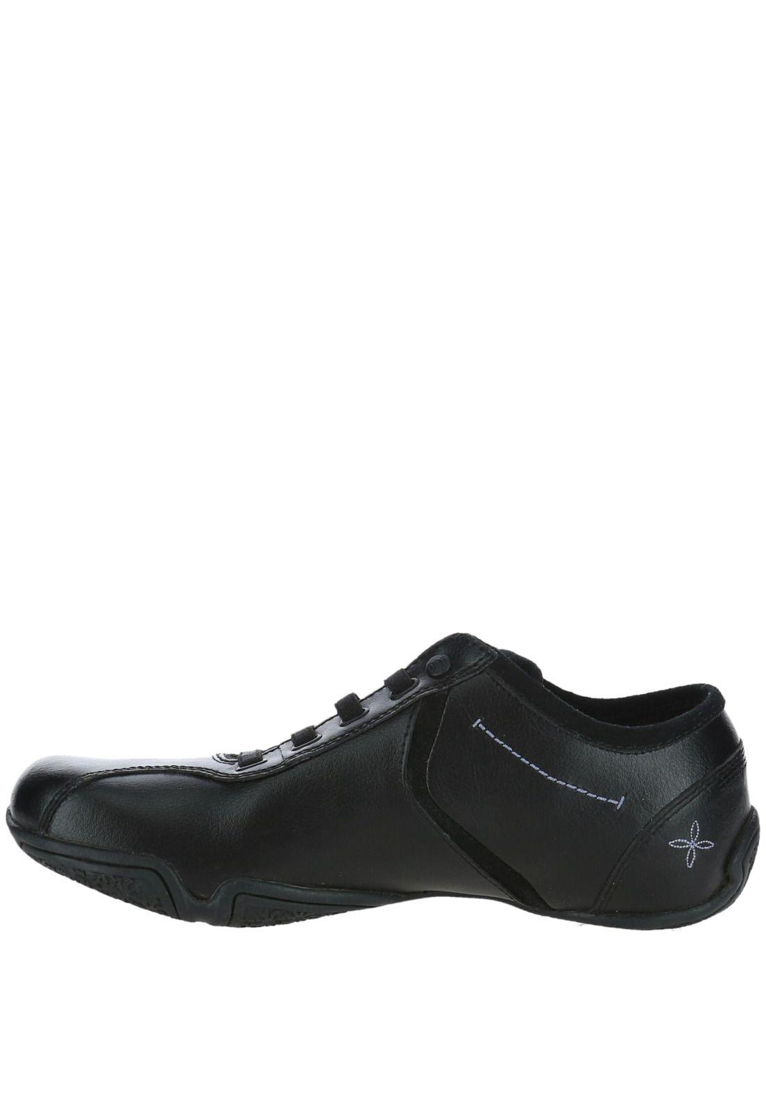 Zapatilla Mujer Colegio Skyline Negro-4
