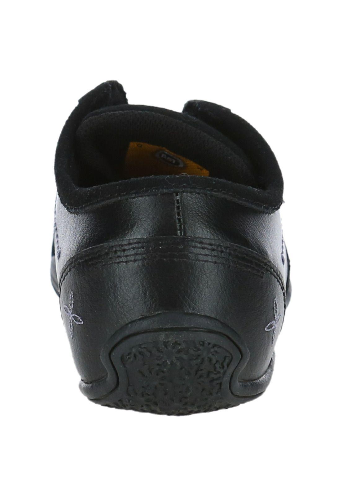 Zapatilla Mujer Colegio Skyline Negro-6