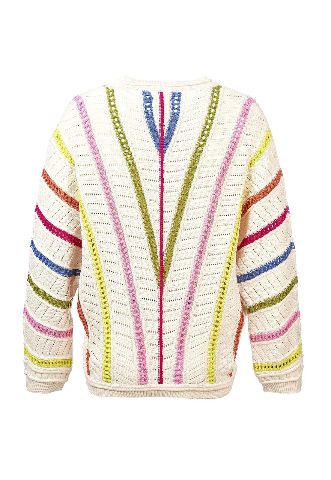 Sweater Algodón Orgánico Capri Verde Mujer-1