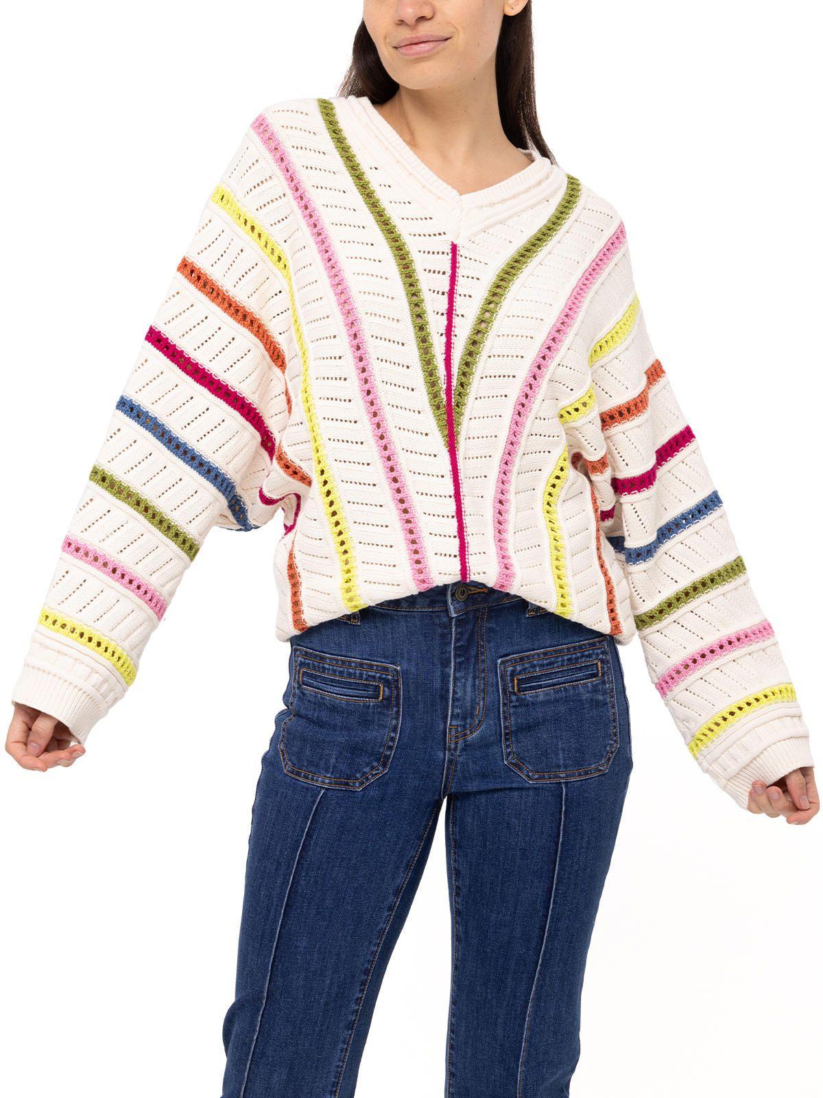 Sweater Algodón Orgánico Capri Verde Mujer-3